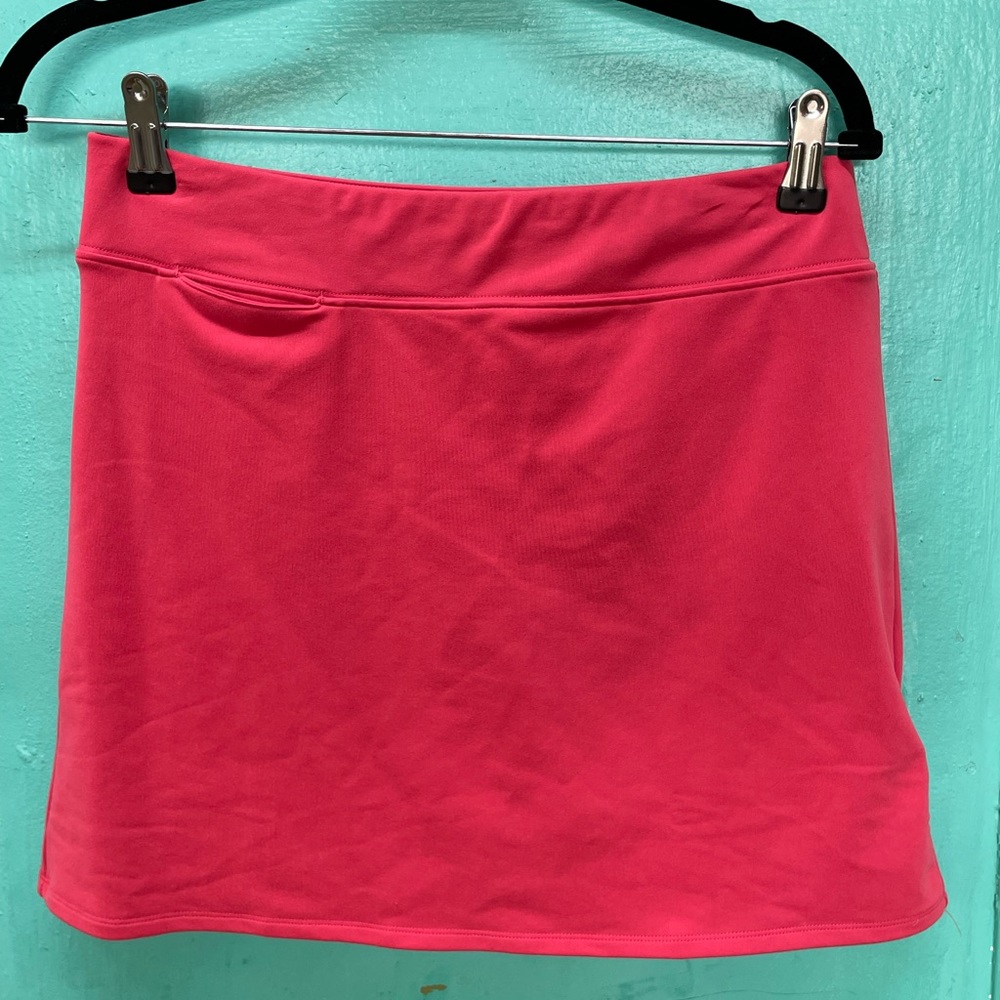Coral Pink Adidas Climlite Golf Skirt/Shorts size2